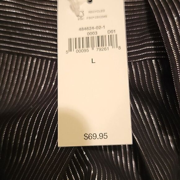 NWT GAP metallic big shirt sz L - Picture 12 of 13